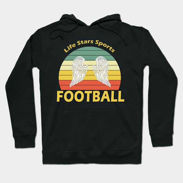 Football Sport Hoodie by Hastag Pos